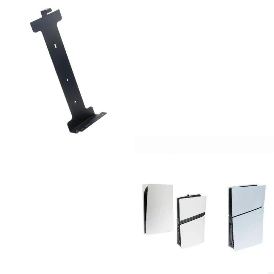 for Sleek Design Wall Mount Bracket Stand for Consoles Integrated Fan Better Cooling