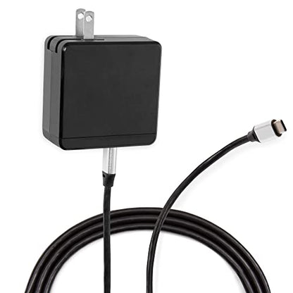 SideTrak USB-C® Wall Power Adapter, 45W Wall Charger with 4K Support, Compatible with SideTrak Portable Monitors and Other Devices, 5ft USB-C® to USB-C® Cord Included - style: Wall Power Cord
