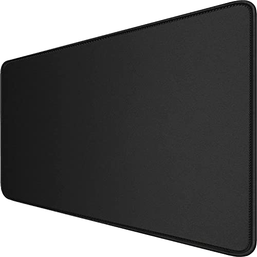 Large Extended Gaming Mouse Pad with Stitched Edges (31.5X15.7In) Mousepad | Mouse Pad, Non-Slip Natural Rubber Base,Waterproof Computer Keyboard Pad Mat for Esports Pros/Gamer/Desktop/Office/Home