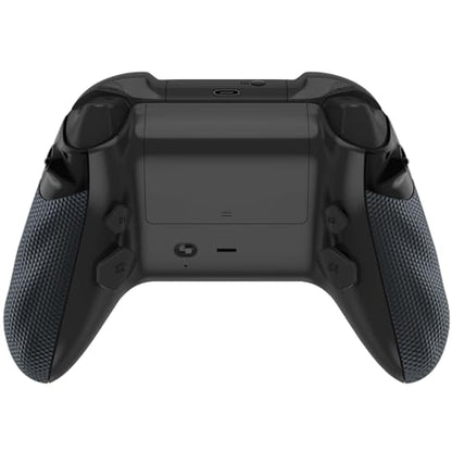 HEXGAMING ADVANCE Wireless Pro Controller for Xbox Series X & S, for Xbox One, and for Windows 7/8/10-4 Remappable Back Paddles - Triggers Stop - Interchangeable Thumbsticks - Black - color: Black