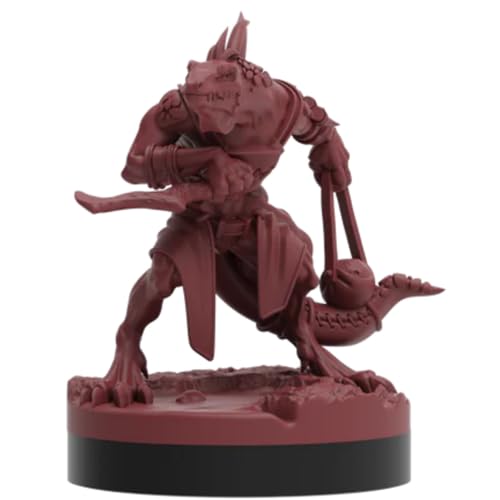 Epic Encounters: Steppe of the Lizard Thane RPG Fantasy Roleplaying Tabletop Game with 20 Detailed Miniatures, Double-Sided Game Mat, & Game Master Adventure Book with Monster Stats, 5E Compatible | 20 detailed miniatures, double-sided game mat, adventure