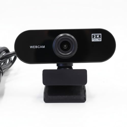 axGear USB Webcam 1080P 2K Microphone for Conference Video Call Live Streaming