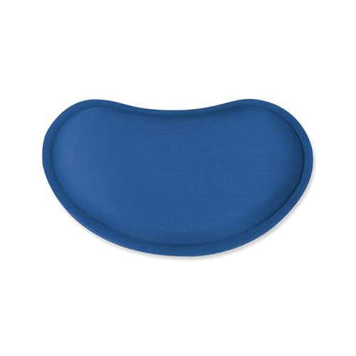 Office Ergonomic Memory Foam Computer Mouse and Keyboard Wrist Rest pad Support Carpal Tunnel, Wrist Rest for Keyboard and Mouse, Wrist Support Set - color: Dark Blue, style: Mouse wrist pad