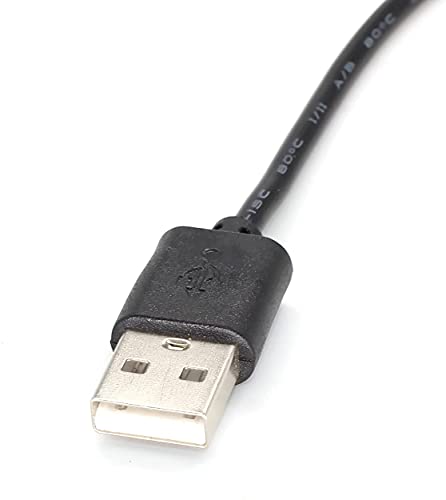 Gebildet 12V Voltage Step-Up USB to 3-Pin and 4-Pin PC Fan Sleeved Power Adapter Cable+Splitter Cable 1 to 2 with Switch and Speed Regulator - style: USB (1 to 2) switch/regulator