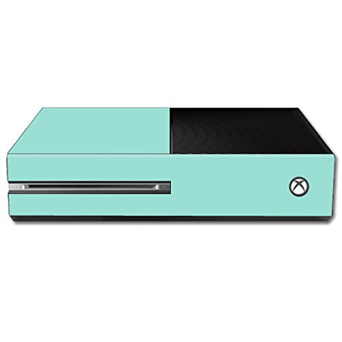 MightySkins Skin Compatible with Microsoft Xbox One - Solid Seafoam | Protective, Durable, and Unique Vinyl Decal wrap Cover | Easy to Apply, Remove, and Change Styles | Made in The USA - color: Seafoam