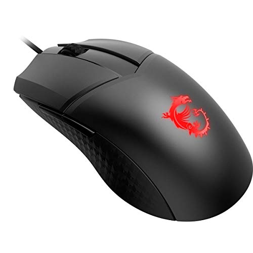 MSI Clutch GM41 Lightweight Gaming Mouse, 16,000 DPI, 60M Omron Switches, RGB Mystic Light, 6 Programmable Buttons, PC/Mac - style: Clutch GM41 LIGHTWEIGHT
