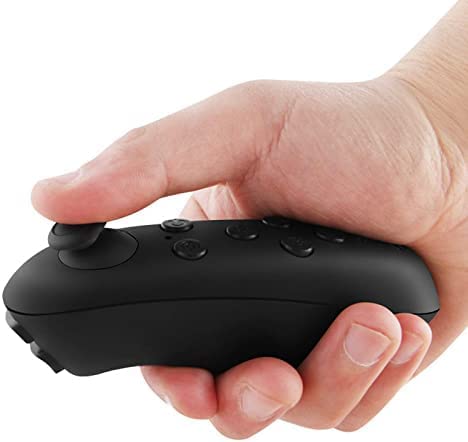 Ultimaxx Xtreme VR Remote Controller Gamepad Bluetooth Control VR Video, Game, Selfie, Flip E-book/PPT/Nook page, Mouse, in Virtual Reality Headset PC Tablet laptop iPhone Smart Phone