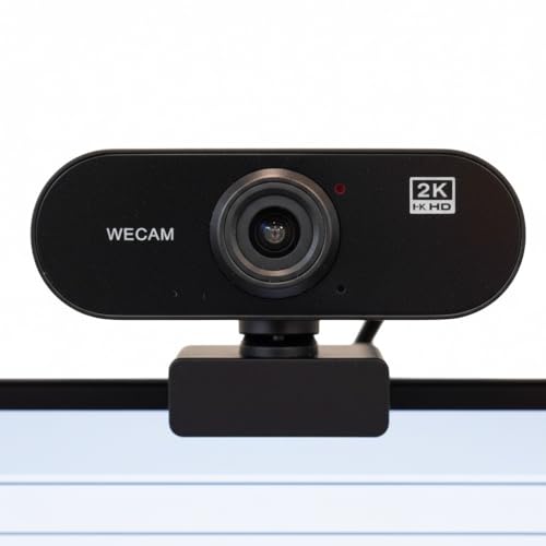 axGear USB Webcam 1080P 2K Microphone for Conference Video Call Live Streaming