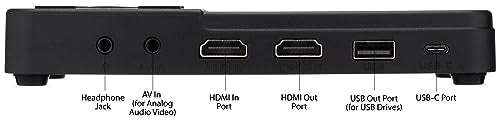 ClearClick HD Video Capture Box Ultimate - Capture and Stream Video from HDMI, RCA, VHS, VCR, DVD, Camcorders, Hi8