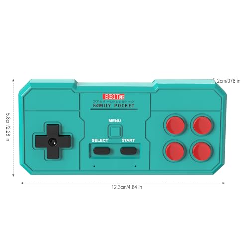 EASEGMER Retro Game Controller, Compatible with GV300S Game Console (Blue) - color: Blue