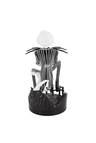 Cableguys The Nightmare Before Christmas Jack Skellington Controller Holder & Phone Stand - Gaming Setup Accessories for Desk and Room, Compatible with Xbox, PlayStation & Most Standard Controllers