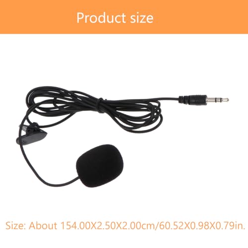3pcs Clip Lavalier Microphones Professional Condenser Mics Noise Reduction for Gaming Streaming Lectures Live Broadcasts Compatible with Laptop Desktop Recording