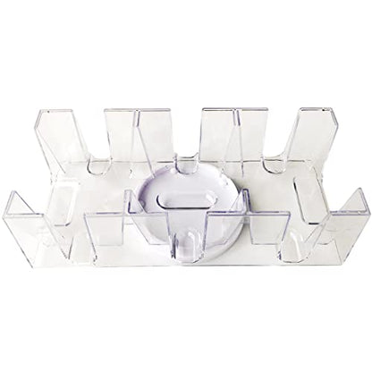 Yuanhe 9 Deck Rotating-Revolving Playing Card Tray, Card Holder