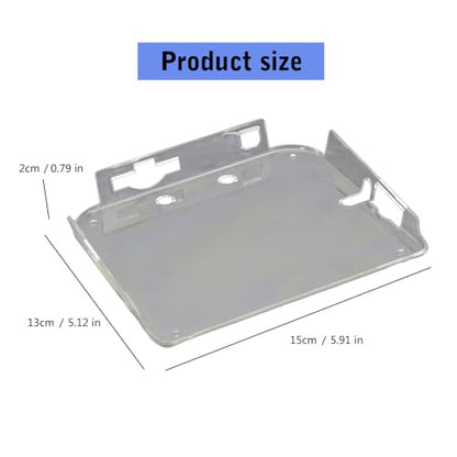 Clear Protective Case for 2DS Console Scratch Resistant Shell AntiDust Covers Precise Cutout and Easy Surfaces