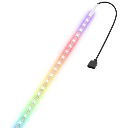 5V ARGB LED Strip, 100cm 60LEDs RGB Light Strip for PC Case, Sync with Motherboard, Self-Adhesive Cuttable LED Tape for Gaming Room PC Decoration