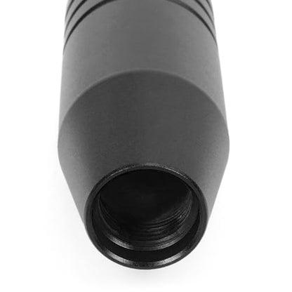 Universal 3.5inch Aluminum Alloy Shift Knob, Heavy Duty Car Gear Lever Stick Shifter Handle fit Most Automatic Manual Vehicle Black - color: Black, size: 9cm