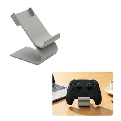 Controller Stand Compatible with Steam Controller 2 and Puck, Desktop Display Holder, Organizer for Gaming Setup (Black)