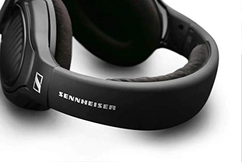 Massdrop x Sennheiser PC37X Gaming Headset — Noise-Cancelling Microphone with Over-Ear Open-Back Design, 10 ft Detachable Cable, and Velour Earpads,Black (Renewed)