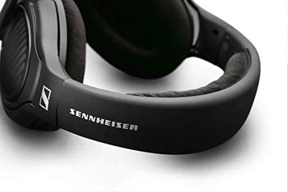 Massdrop x Sennheiser PC37X Gaming Headset — Noise-Cancelling Microphone with Over-Ear Open-Back Design, 10 ft Detachable Cable, and Velour Earpads,Black (Renewed)