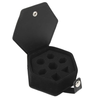 7 Dice Case Box Tray, Storage Holder for DND Dice Set, for D and D Dungeons and Dragons, Dice Storage Case, Individual Metal or Plastic Polyhedral Dice Display Case