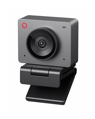 OBSBOT Meet SE 1080P 100FPS Webcam for PC, AI Framing Streaming Camera | 1/2.8" Sensor, Beauty Mode, Gesture Control, Staggered HDR, Web Camera for Desktop Computer, Laptop, Meeting.(Space Grey) - color: Space Grey