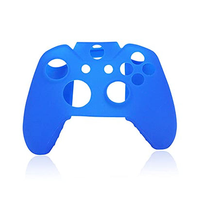 OSTENT Soft Protector Silicone Skin Case Cover Pouch for Microsoft Xbox One Controller Color Blue - color: Blue