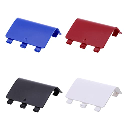 Replacement Battery Back Cover for Xbox Series S X Controller, Battery Door Lid Repair Shell 1 (Red)
