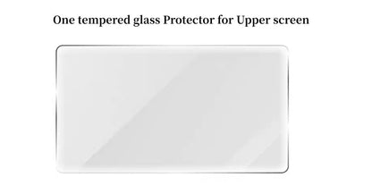 Screen Protector Compatible with AYN THOR Handheld Console, Tempered Glass for Dual Screens, Scratch-Resistant, High-Definition (2, Upper+Lower Screen Protector) - size: Upper+Lower Screen Protector