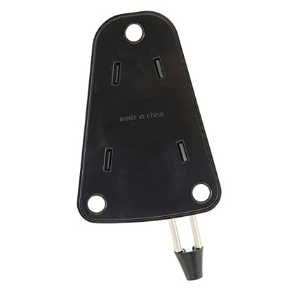 KIMISS Mouse Bungee Mouse Cord Management Abs Gaming Mouse Bungee Universal Stylish Simple Rustproof Mouse Cord Management Mouse Cable Holder Black for Sports (Black)
