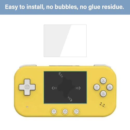 Portable 9H Tempered Glass Screen Protector Suitable for Trimui Handheld Gaming Console Antiscratch High Definition Film