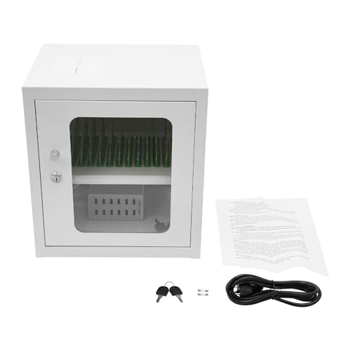 Rechargeable Mobile Phone Charging Cabinet,12 Slots Cell Phones Charging Station Portable Cellphone Charging Cart with Combination Lock, for Students and Employees, Tourists(12-Slots) - size: 12-Slots