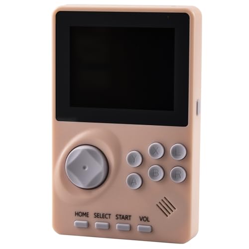 16 Bit Handheld Video Game Console for Kids Adults，2.8-inch Super Wide Lcb Preloaded 100 HD Handheld Game Console Seniors Electronic Game Player Birthday Present Xmas (Pink) - color: Pink