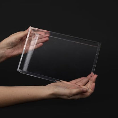 Break Tradition Lorcana Booster Box Acrylic Display Case - Compatible with Disney Lorcana TCG Booster Boxes - UV Protection, Strong Magnetic Closure, 5mm Thick Walls