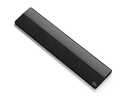 Glorious Wooden Wrist Rest - Full Standard Size - Onyx/Black - Mechanical Keyboard, Wood Ergonomic Palm Rest| 17.5x4 inches/19mm Thick (GV-100-DARK) - size: Full Size