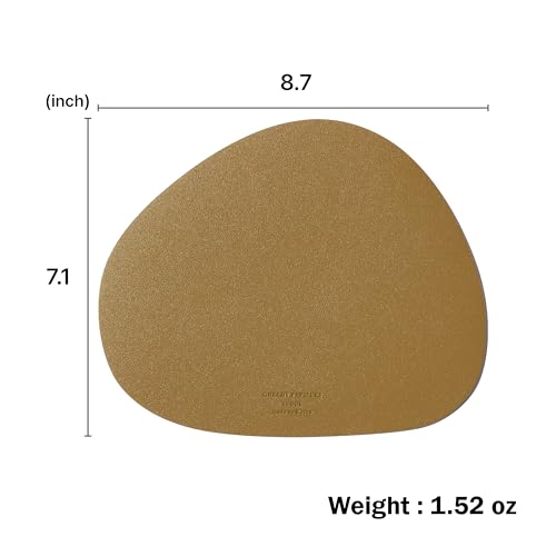 GREEDY FARMERS Mouse pad, Non-Slip Washable Waterproof Computer Mouse pad (Moroco Camel) - color: olive green