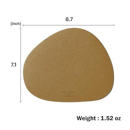 GREEDY FARMERS Mouse pad, Non-Slip Washable Waterproof Computer Mouse pad (Moroco Camel) - color: olive green