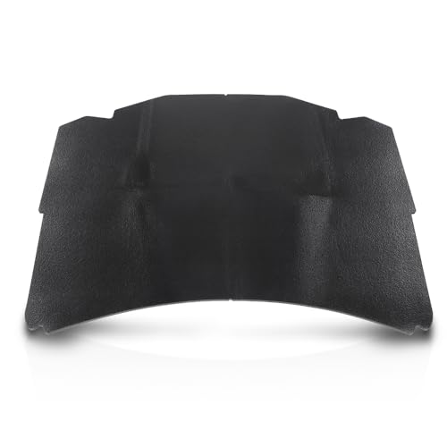 PIT66 Hood Insulation Pad w/o Holes Compatible with Benz W124 E Class 1990-1995 / 300CE 300E 300TE 1990-1993 / 400E 500E 1992-1993 / E320 E420 1994-1995 / E500 1994 1246820726 Black - style: 1990-1995 Benz W124 E Class w/o Holes