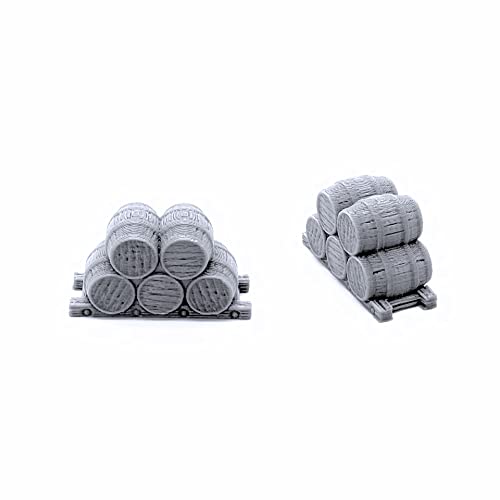 EnderToys Cargo Piles - DND Terrain Scenery for Tabletop 28mm Miniatures Wargame