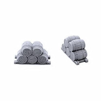 EnderToys Cargo Piles - DND Terrain Scenery for Tabletop 28mm Miniatures Wargame