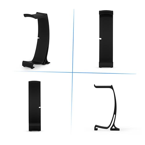 BRAINWAVZ Desktop Headphone Stand - Curved Hanger with Non-Slip Base & Cable Management- Compatible with SteelSeries, Sennheiser, Razer, Bose, Sony & More – (HP037) - color: HP037