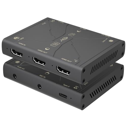 4K Video Capture Card, Stream and Record in 4K30 HDR10,1080P120 with Ultra-Low Latency on Switch/OLED, Steam Deck,Camera in OBS and More
