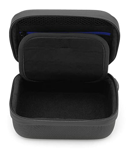 CASEMATIX Retro Handheld Game Console Case Compatible with HigoKids QS4 Portable Retro Video Game Player, Mademax RS-1 Gaming Console, E-MODS Arcade Pocket Player and More Up to 4.75", Black Case Only