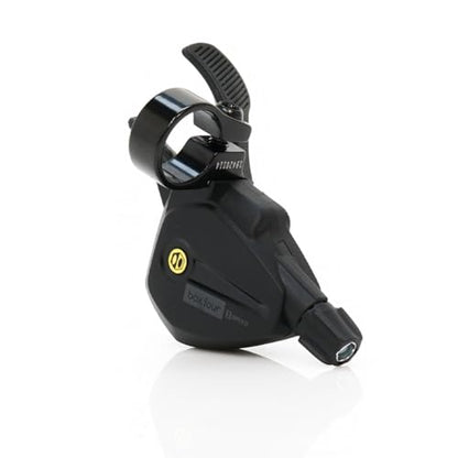 Box Four 8 Speed E-Bike Shifter 1 Gear Per Click, Non E-Bike Shifter 2 Piece Pull Lever up to 3 Gears Per Click Bicycle Shift Lever Cable for Mountain Bike Shifters, MTB, Bicycle Gear Shifter Cycling - size: Single Shift (E-Bike)