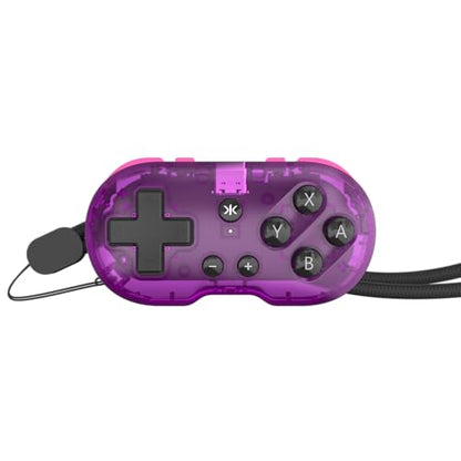 CRKD ATOM - Collectible Keychain Controller for Nintendo Switch, PC, Mac, Mobile and Smart TV (Atomic Purple) - color: Atomic Purple