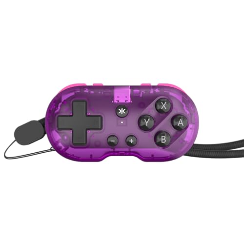 CRKD ATOM - Collectible Keychain Controller for Nintendo Switch, PC, Mac, Mobile and Smart TV (Atomic Purple) - color: Atomic Purple