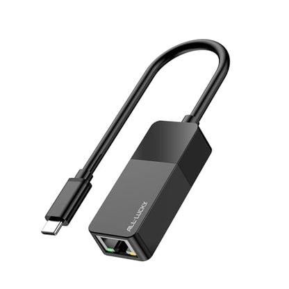 USB C to Ethernet Adapter, 1000Mbps Gigabit RJ45 LAN Network Adapter | Compatible with iPhone 15/16/17, iPad USB-C, MacBook/Pro/Air, Laptop, Windows 11/10/8/7, Mac OS, Plug and Play - size: USB C to Ethernet Adapter