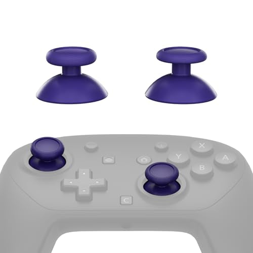 eXtremeRate Replacement 3D Joystick for Nintendo Switch 2 Pro Controller, Left Right Analog Stick Thumbsticks with Screwdriver Tools for Switch 2 Pro Controller, Multi-Colors Options - Purple - color: Purple
