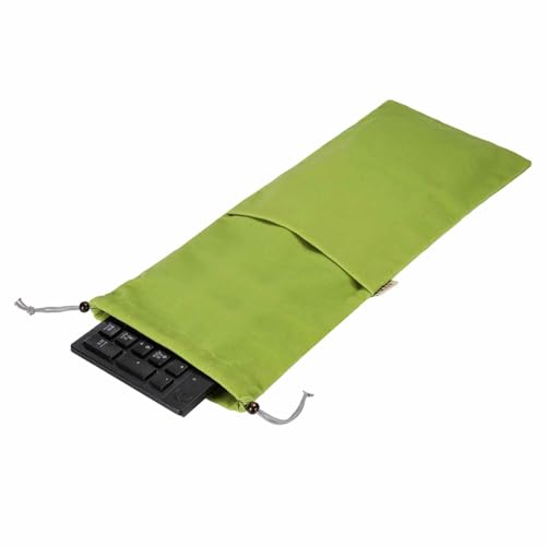 Keyboard Sleeve Cover 108 Keys Keyboards Portable Case (19.7" x 7.5", Green) - Dustproof, Waterproof for Wireless Mechanical Keyboards - color: Green, size: 19.7" x 7.5"