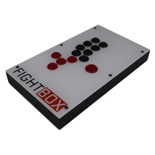 FightBox F4-PC All Button Leverless Arcade Fight Stick Game Controller Compatible With PC/PS3/Switch