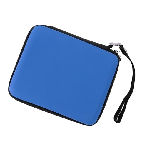 ASHATA Game Card Case for 2DS Console, Hard Shell Carrying Case Pouch with 8 Game Card Holders, Blue - color: Blue